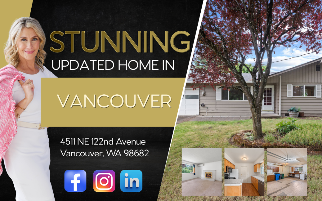 Cozy Ranch Home with Expansive Yard, RV Access & Major System Updates | 4511 NE 122nd Avenue, Vancouver WA 98682